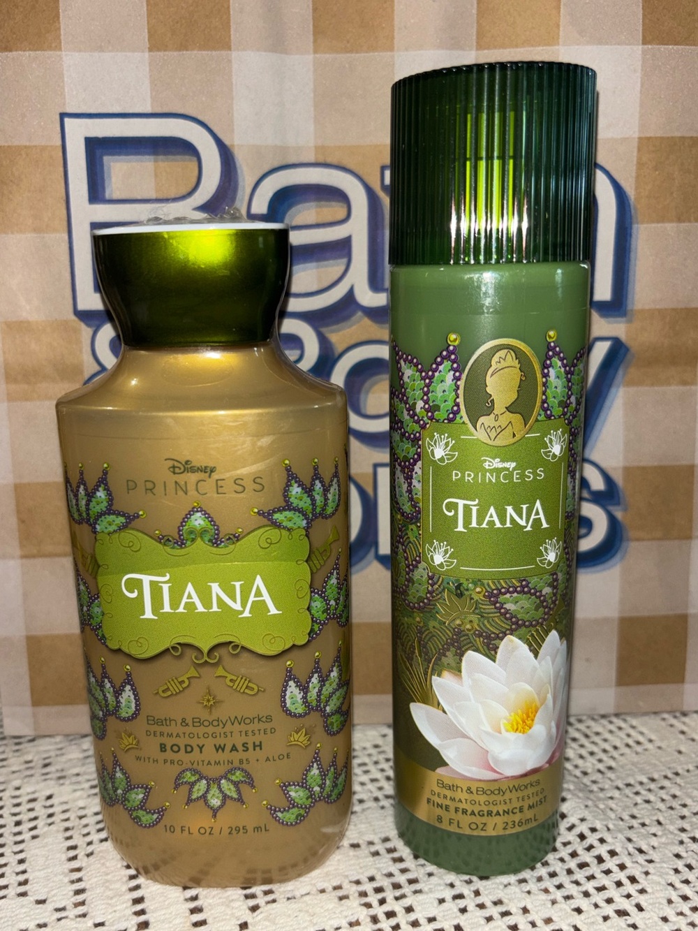 (2026) Bath and Body Works Tiana set